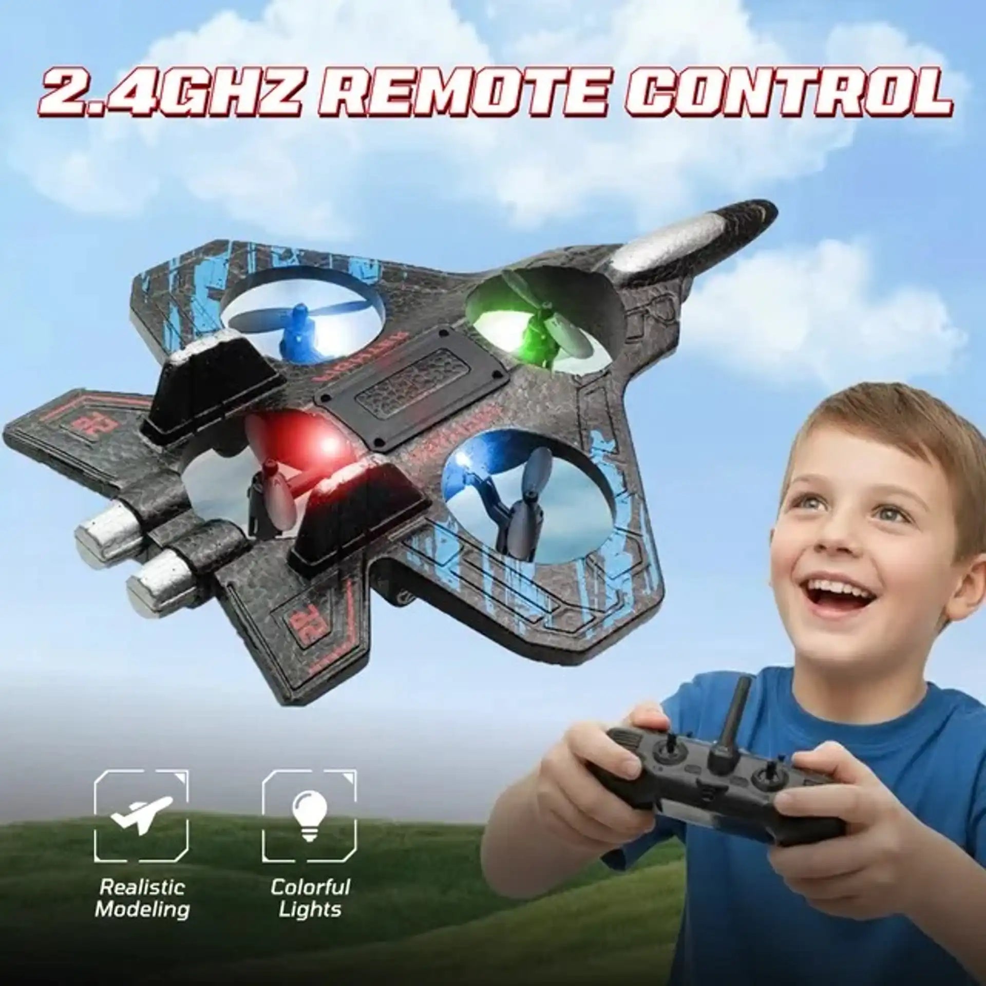 Toy Stunt Fighter Jet